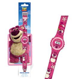 KIDS LICENSING Reloj Digital Lotso Toy Story Disney Pixar 9,5x2x24cm