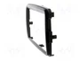 PER.PIC. Bastidor de montaje de radio para Dacia, 2 DIN, negro