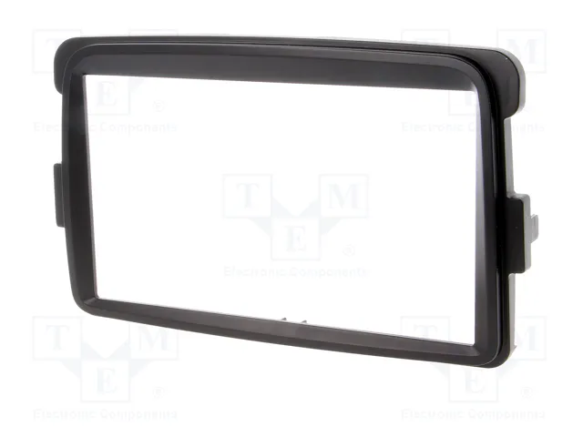 PER.PIC. Bastidor de montaje de radio para Dacia, 2 DIN, negro PER.PIC. Bastidor de montaje de radio para Dacia, 2 DIN, negro