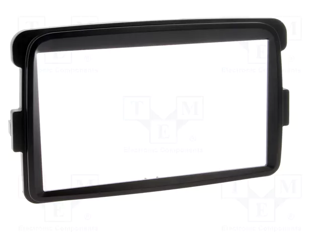 PER.PIC. Bastidor de montaje de radio para Dacia, 2 DIN, negro PER.PIC. Bastidor de montaje de radio para Dacia, 2 DIN, negro