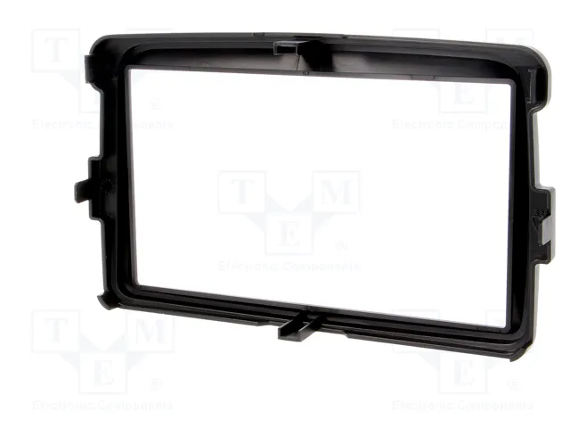PER.PIC. Bastidor de montaje de radio para Dacia, 2 DIN, negro PER.PIC. Bastidor de montaje de radio para Dacia, 2 DIN, negro