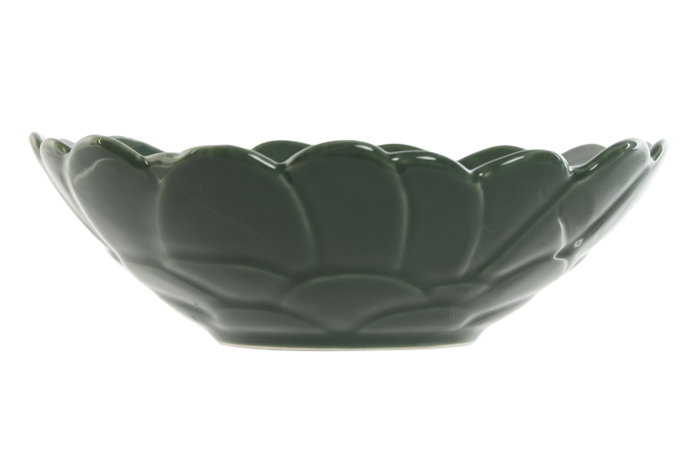 DKD Home Decor Cuencos de Porcelana Green Leafs 24 con Relieve de Hojas, Surtido de 2 Colores DKD Home Decor Cuencos de Porcelana Green Leafs 24 con Relieve de Hojas, Surtido de 2 Colores