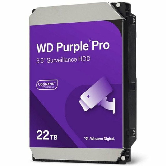 Western Digital Purple Pro 22 TB 3.5 SATA III 7200 RPM 512 MB Western Digital Purple Pro 22 TB 3.5 SATA III 7200 RPM 512 MB