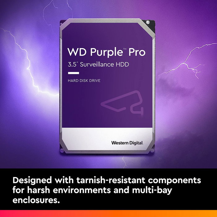Western Digital Purple Pro 22 TB 3.5 SATA III 7200 RPM 512 MB Western Digital Purple Pro 22 TB 3.5 SATA III 7200 RPM 512 MB