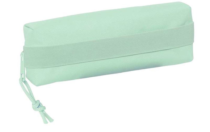Safta Portatodo Rectangular C/Goma Elast. Light Green 22x4x7 cm