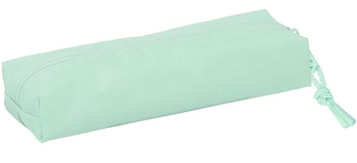 Safta Portatodo Rectangular C/Goma Elast. Light Green 22x4x7 cm