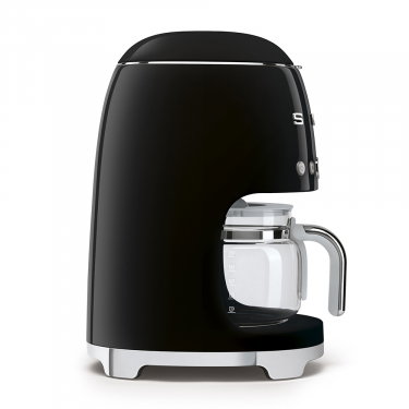 Smeg DCF02BLEU Cafetera de Goteo Estilo 50's Negra