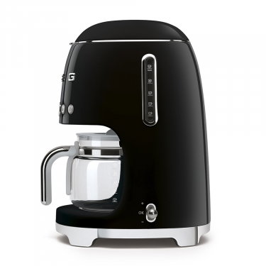 Smeg DCF02BLEU Cafetera de Goteo Estilo 50's Negra