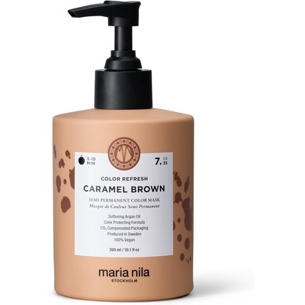 Maria Nila Colour Refresh 7.35-Caramel Brown 300 ml