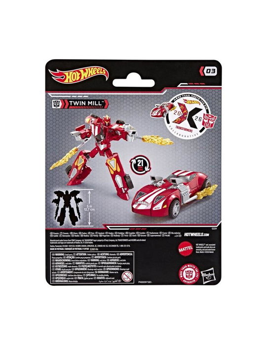 Hasbro Transformers x Hot Wheels Twin Mill