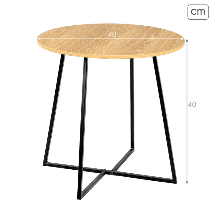 MAX HOME Mesa Auxiliar de Madera MAX HOME Mesa Auxiliar de Madera