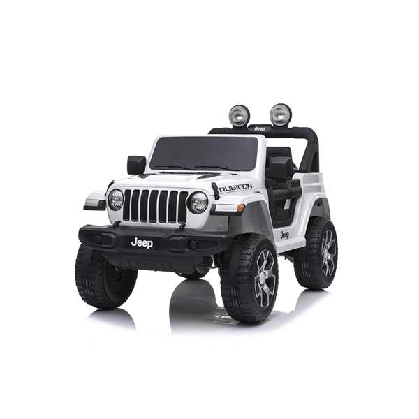 Ociotrends Coche Jeep Wrangler 2.4G Bluetooth Radio Control con Luces y Sonidos Juguete para Niños Español