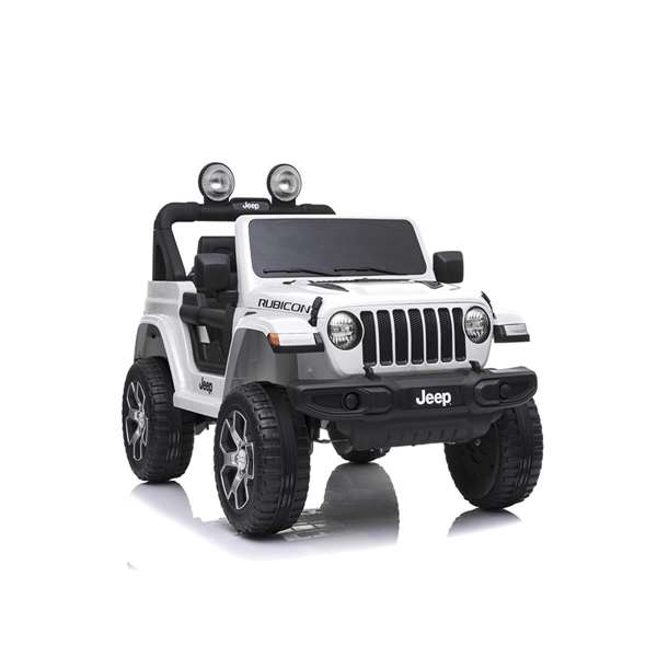 Ociotrends Coche Jeep Wrangler 2.4G Bluetooth Radio Control con Luces y Sonidos Juguete para Niños Español