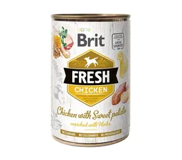 Brit Fresh Pollo Con Patata 6x400 gr Alimento Húmedo para Perros