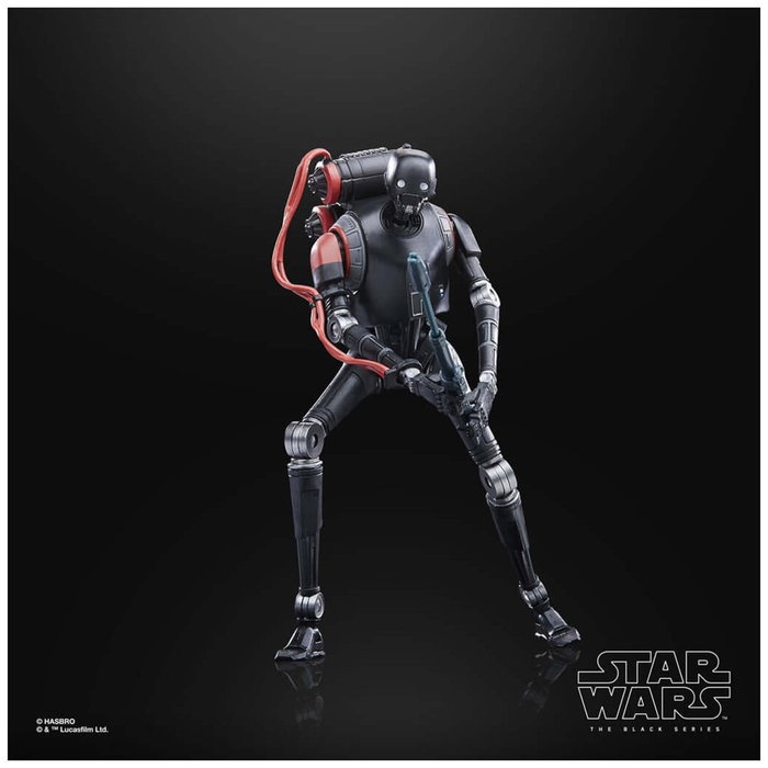 Hasbro Figura Droide Seguridad KX 15 Star Wars The Black Series 6 Pulgadas Jedi: Survivor