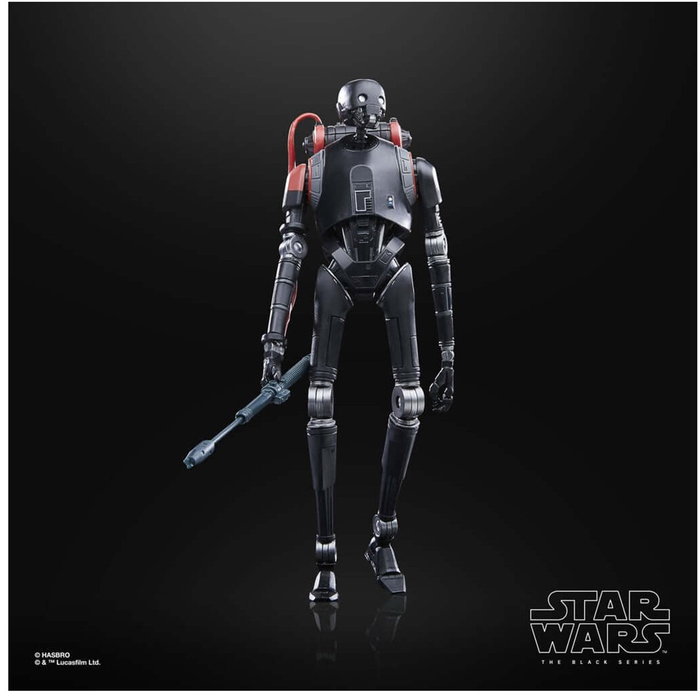 Hasbro Figura Droide Seguridad KX 15 Star Wars The Black Series 6 Pulgadas Jedi: Survivor