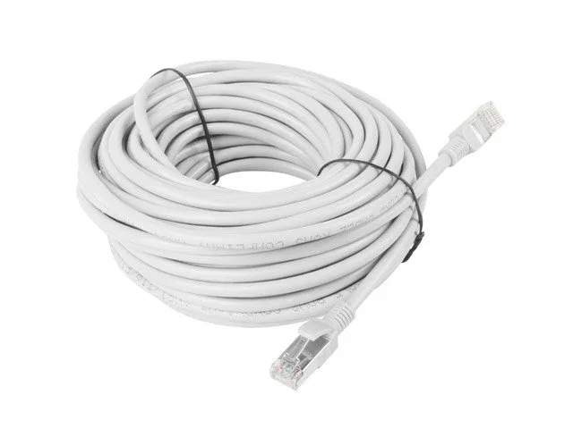 Lanberg Cable de red Cat6 U/UTP RJ45 15m Gris