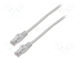 Lanberg Patch Cord Cat6 U/UTP 15m Gris