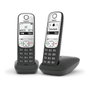 Gigaset A690 Duo Negro, Plata