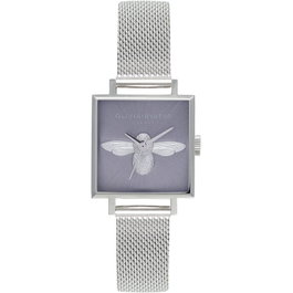 Olivia Burton OB16AM136 Reloj Analógico Gris