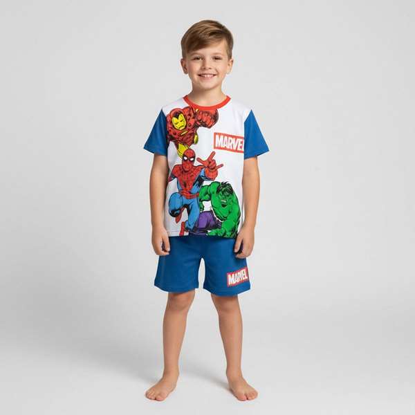 Cerdá Pijama Corto Single Jersey Marvel 3 Años - Modelos surtidos Cerdá Pijama Corto Single Jersey Marvel 3 Años - Modelos surtidos