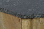 DKD Home Decor Mesa Centro Moderno Mango y Marmol 80 x 80 x 45 cm