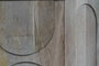 DKD Home Decor Mesa Centro Moderno Mango y Marmol 80 x 80 x 45 cm