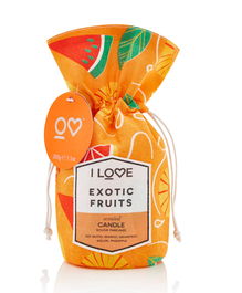 Exotic Fruits, Mango, Pomelo, Mango, Piña, Vela aromática, 160 g