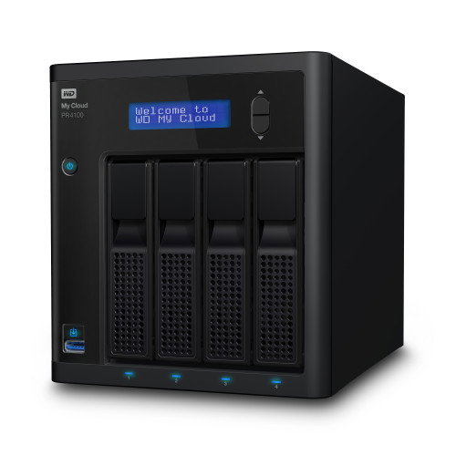Western Digital My Cloud PR4100 NAS Escritorio Ethernet Negro N3710