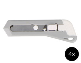 Innspiro Set de 4 mini cúter con agujero para llavero