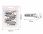 Innspiro Set de 4 mini cúter con agujero para llavero