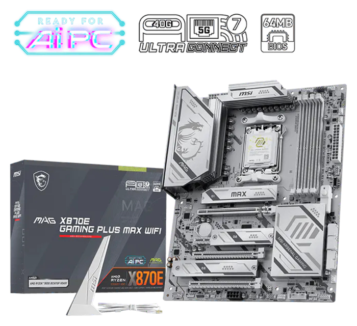 MSI MAG X870E GAMING PLUS MAX WIFI MSI MAG X870E GAMING PLUS MAX WIFI
