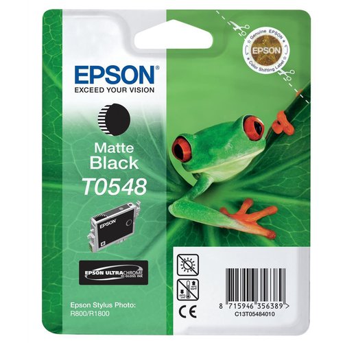 EPSON Cartucho de tinta T054840 Negro para Stylus Photo R800/1800 EPSON Cartucho de tinta T054840 Negro para Stylus Photo R800/1800