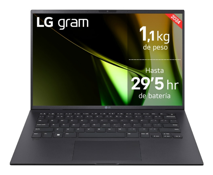 LG Gram 14Z90S-G.AD78B Portátil 14" IPS, Intel Core Ultra 7-155H, 32GB RAM, 1TB SSD NVMe, Windows 11 Home, Ultraligero, 72 Wh LG Gram 14Z90S-G.AD78B Portátil 14" IPS, Intel Core Ultra 7-155H, 32GB RAM, 1TB SSD NVMe, Windows 11 Home, Ultraligero, 72 Wh