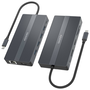 Aisens USB-C Dock 12 en 1 ASUC-12P017-GR Gris