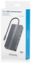 Aisens USB-C Dock 12 en 1 ASUC-12P017-GR Gris