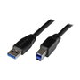 StarTech.com Cable Activo USB 3.0 SuperSpeed 10m USB-A a USB-B Negro
