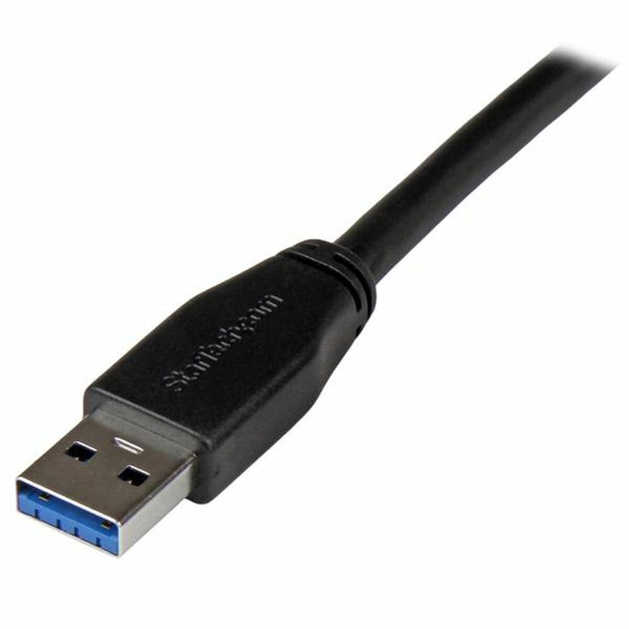 Cable USB A a USB B Startech USB3SAB10M Negro
