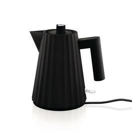 Alessi MDL06/1 B Hervidor Eléctrico Pequeño Negro 1 Litro Plissé