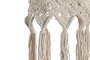DKD Home Decor Pantalla Algodón Crudo Macramé 30 x 30 x 30 cm