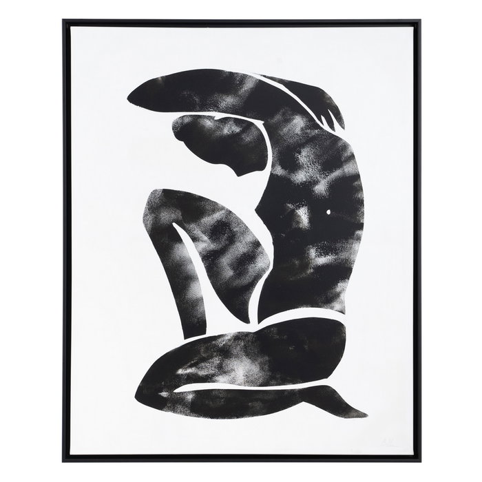 Cuadro Pintura Figuras 2/M Lienzo 84 X 5 X 104 cm (Set de 2)