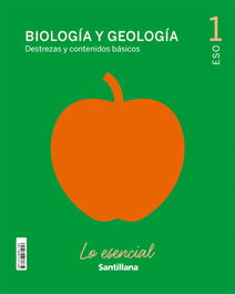 SANTILLANA, 1ESO LO ESENCIAL BIOLO Y GEOLO CAST ED21 - (21).BIOLOGIA GEOLOGIA 1ºESO (LO ESENCIAL) *FUNGIBLE*
