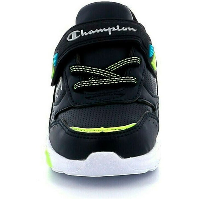Zapatillas Deportivas Infantiles Champion Wave Pu Td Athletic Negro