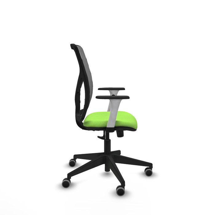 PIQUERAS Y CRESPO Silla de oficina Motilla con mecanismo Sincro, Tela Pistacho y Malla Gris PIQUERAS Y CRESPO Silla de oficina Motilla con mecanismo Sincro, Tela Pistacho y Malla Gris