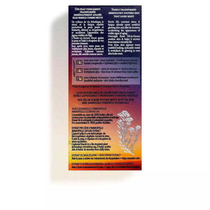 L'Occitane En Provence SIEMPREVIVA aceite-en-serum reset Tratamiento Facial Hidratante Antiarrugas Antiedad 30 ml