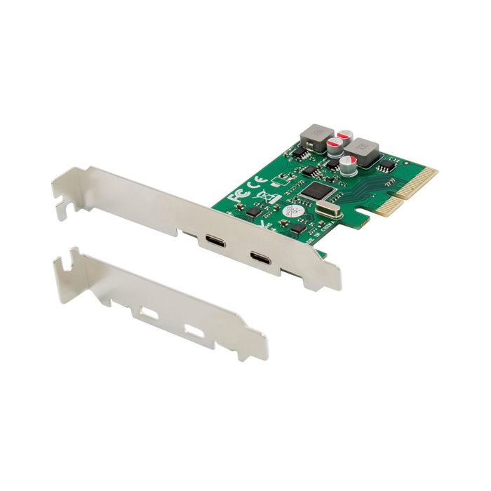 Conceptronic EMRICK08G Tarjeta de expansión PCIe con 2 puertos USB 3.2 Gen 2 Tipo C Conceptronic EMRICK08G Tarjeta de expansión PCIe con 2 puertos USB 3.2 Gen 2 Tipo C