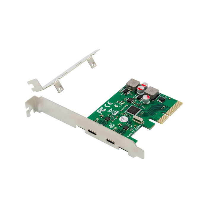 Conceptronic EMRICK08G Tarjeta de expansión PCIe con 2 puertos USB 3.2 Gen 2 Tipo C Conceptronic EMRICK08G Tarjeta de expansión PCIe con 2 puertos USB 3.2 Gen 2 Tipo C