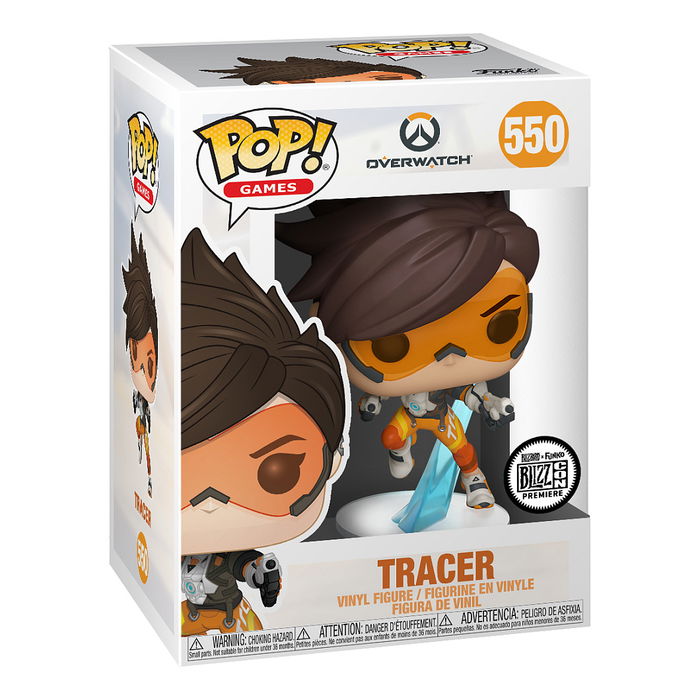 Funko POP! Tracer Figure - Overwatch Video Games Collectible
