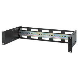 Intellinet 716345 Obursoja para Rack 19, 2U con Carril DIN Ajustable