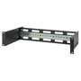 Intellinet Kit de carril DIN ajustable en profundidad 19 pulg. 2U